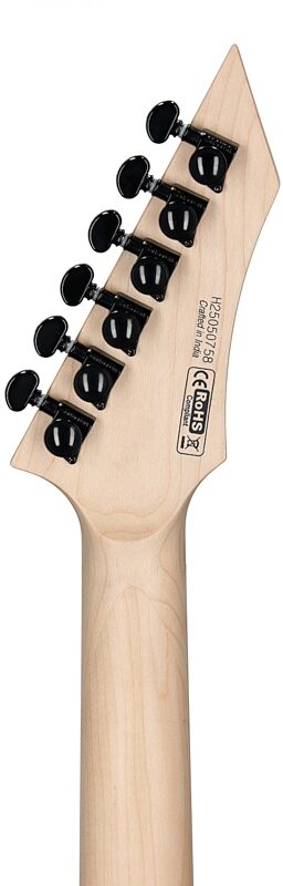 open zoom image for B.C. Rich GR2FRRC Gunslinger Retro II Electric Guitar, Black, Headstock Straight Back