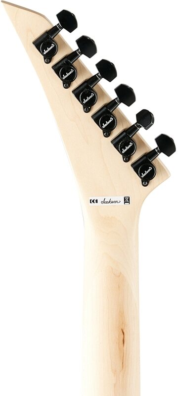 open zoom image for Jackson JS Dinky JS32Q DKAHT Electric Guitar, Transparent Blackburst, Headstock Straight Back