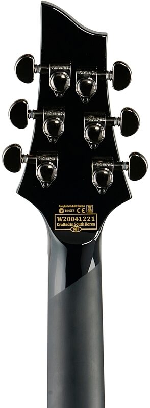 open zoom image for Schecter C-1 FR-S Blackjack Electric Guitar, Gloss Black, Open Box (Good), Headstock Straight Back