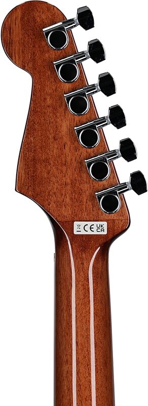 open zoom image for Fender California Standard Redondo Mini Acoustic Guitar (with Gig Bag), Natural, Headstock Straight Back