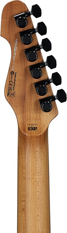 open zoom image for ESP LTD TH-1000 Electric Guitar, Snow White, Headstock Straight Back