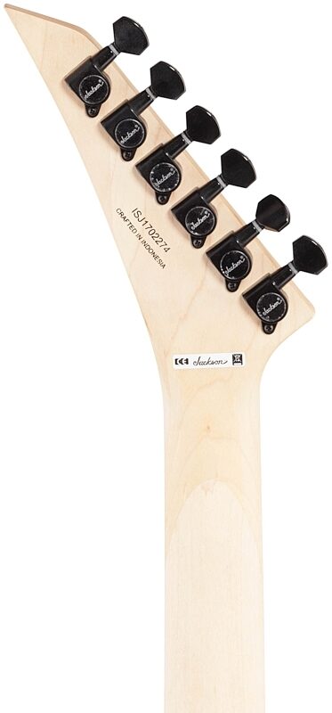 open zoom image for Jackson Pro Series King V KV Electric Guitar, Ebony Fingerboard, Gloss Black, Open Box (Very Good), Headstock Straight Back