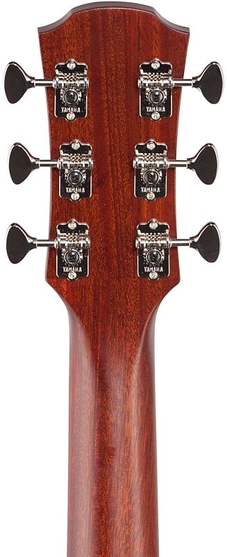 open zoom image for Yamaha AC5R Concert Acoustic-Electric Guitar (with Case), Vintage Natural, Headstock Straight Back