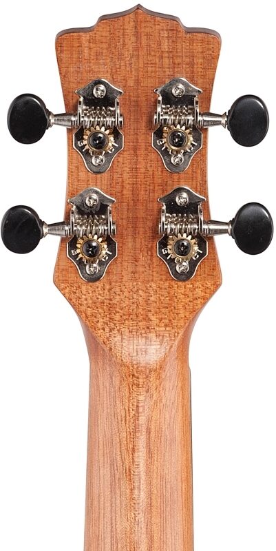 open zoom image for Luna High Tide Soprano Ukulele (with Preamp), Koa, Headstock Straight Back