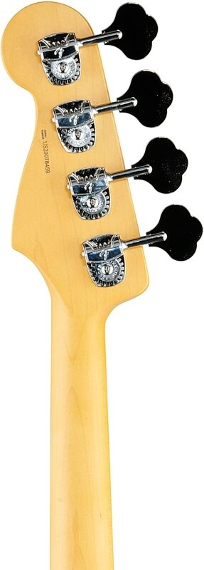 open zoom image for Fender American Professional II Jazz Bass, Rosewood Fingerboard (with Case), Mercury, Open Box (Very Good), Headstock Straight Back