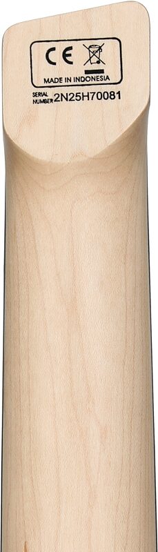 open zoom image for Sire Larry Carlton X6 Headless Electric Guitar, 7-String, Black, Headstock Straight Back