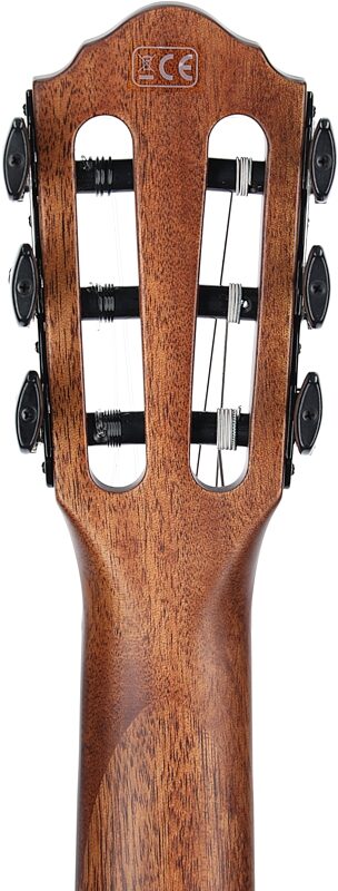 open zoom image for Michael Kelly Forte Port Nylon Classical Acoustic-Electric Guitar, Natural, Headstock Straight Back