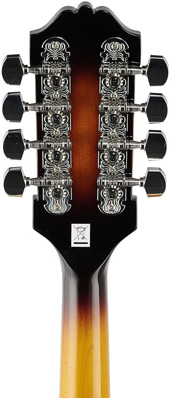open zoom image for Washburn M1K Acoustic Mandolin, New, Headstock Straight Back
