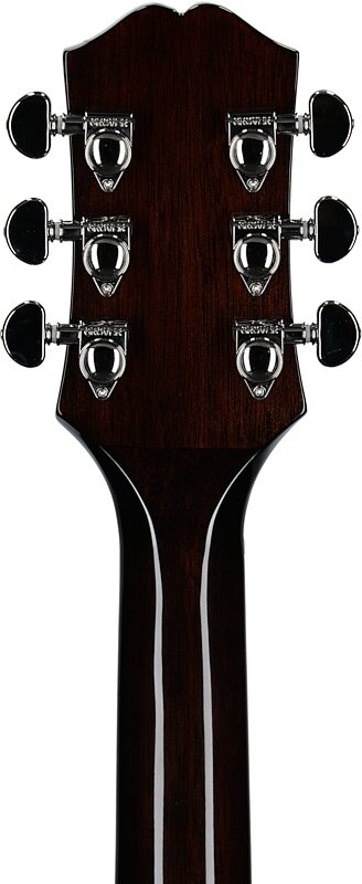 open zoom image for Epiphone Hummingbird Studio EC Acoustic-Electric Guitar (with Gig Bag), Natural, Headstock Straight Back