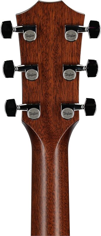 open zoom image for Taylor 412ce-R Grand Concert Acoustic-Electric Guitar (with Case), Tobacco Sunburst, Headstock Straight Back