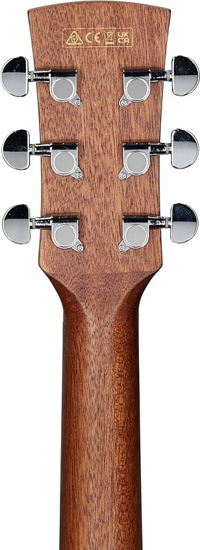 open zoom image for Ibanez PF54CE Acoustic-Electric Guitar, Open Pore Natural, Headstock Straight Back