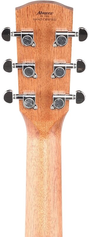 open zoom image for Alvarez LJ2 Little Acoustic-Electric Guitar (with Gig Bag), New, Headstock Straight Back