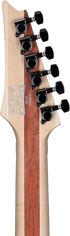 open zoom image for Ibanez PWM20 Paul Waggoner Signature Electric Guitar (with Gig Bag), New, Headstock Straight Back