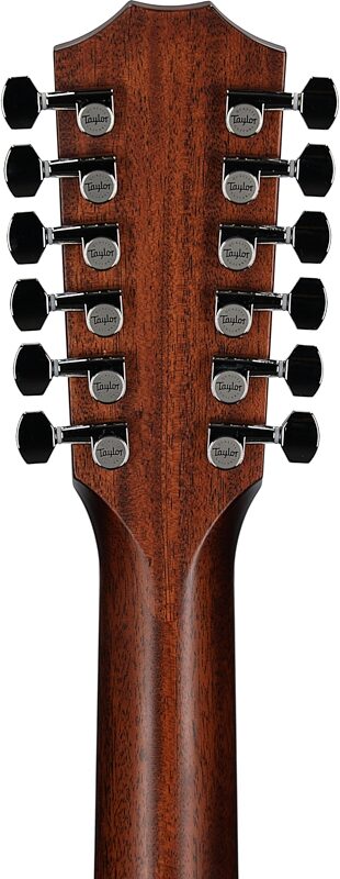 open zoom image for Taylor 454ce Grand Auditorium Cutaway Acoustic-Electric Guitar, 12-String, Natural, Headstock Straight Back
