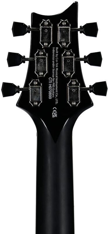 open zoom image for PRS Paul Reed Smith SE Zach Myers 594 Electric Guitar, Myers Purple Burst, Headstock Straight Back
