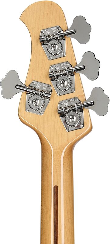 open zoom image for Ernie Ball Music Man Retro '70s StingRay Electric Bass (with Mono soft case), Sunburst, Maple Fretboard, Open Box (Good), Headstock Straight Back