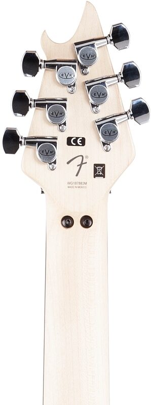 open zoom image for EVH Eddie Van Halen Wolfgang Special Ebony Fingerboard Electric Guitar, Ivory, Headstock Straight Back
