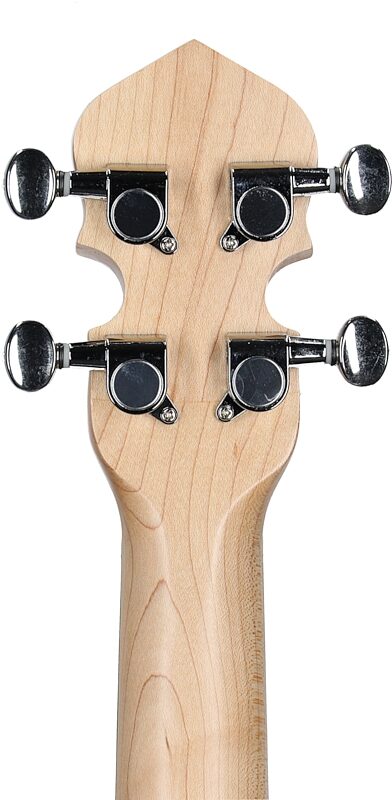 open zoom image for Goldtone Light-up Little Gem Banjo Ukulele (with Gig Bag), Diamond, Open Box (Good), Headstock Straight Back