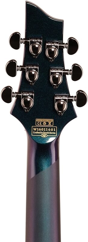 open zoom image for Schecter Hellraiser Hybrid C-1FRS Electric Guitar, Ultra Violet, Headstock Straight Back