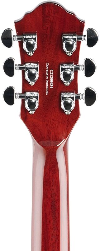 open zoom image for Michael Kelly Custom Collection Patriot Instinct Bold Electric Guitar, Pau Ferro Fingerboard, Scorched, Headstock Straight Back