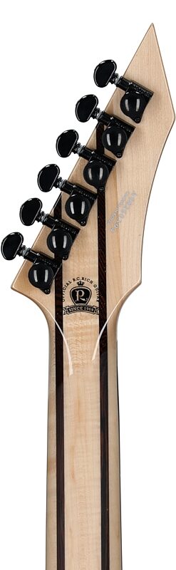open zoom image for B.C. Rich Shredzilla Prophecy Archtop ET Electric Guitar, Lava, Headstock Straight Back