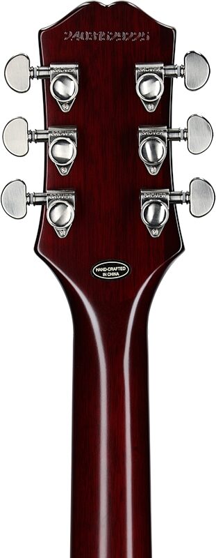 open zoom image for Epiphone SG Prophecy Electric Guitar, Aged Bengal Tiger Burst, Headstock Straight Back