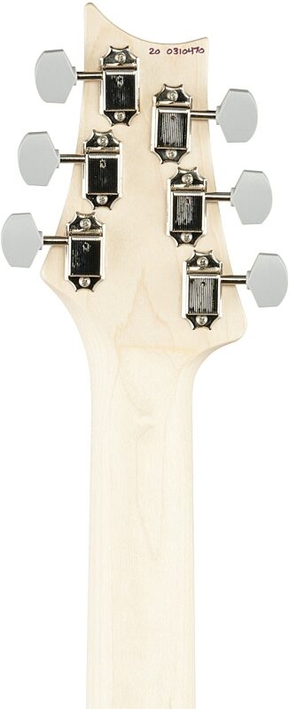 open zoom image for PRS Paul Reed Smith John Mayer Silver Sky Electric Guitar, Maple Fretboard (with Gig Bag), Midnight Rose, Open Box (Very Good), Headstock Straight Back