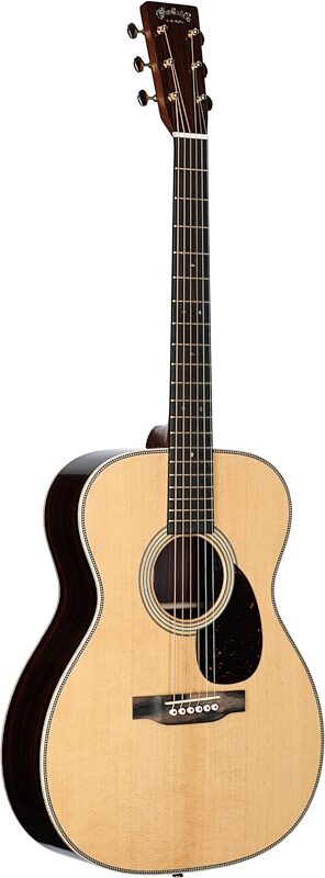 open zoom image for Martin OM-28E Modern Deluxe Orchestra Model Acoustic-Electric Guitar (with Case), New, Serial Number M2775609, Body Left Front