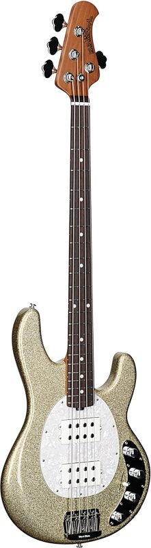 open zoom image for Ernie Ball Music Man StingRay Special HH Electric Bass (with Case), Genius Gold, Rosewood Fretboard, Serial Number K02953, Body Left Front
