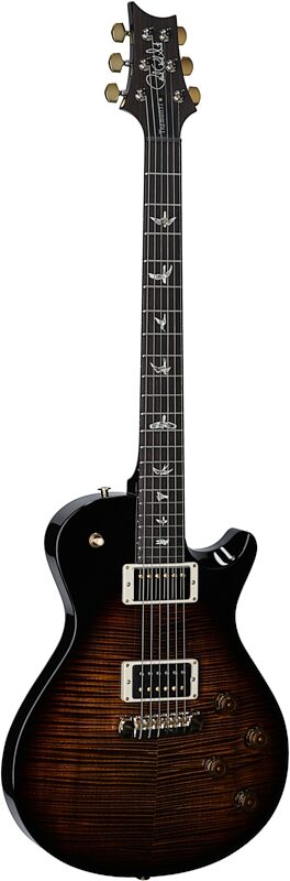 open zoom image for PRS Paul Reed Smith Mark Tremonti 10-Top Electric Guitar (with Case), Black Gold Burst, Serial Number 0375489, Body Left Front