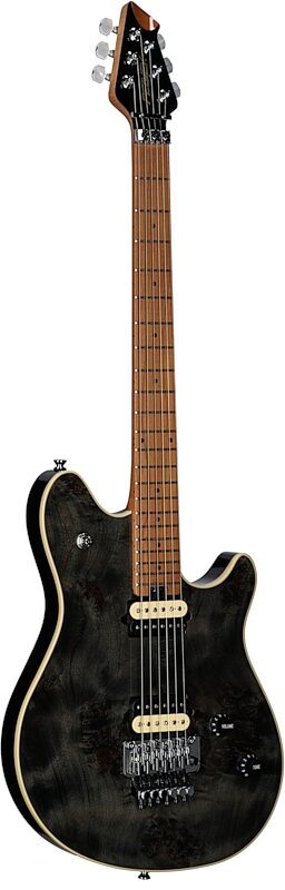 open zoom image for Peavey HP 2 Electric Guitar (with Case), Transparent Black, Serial Number 0ARCDH2300939, Body Left Front