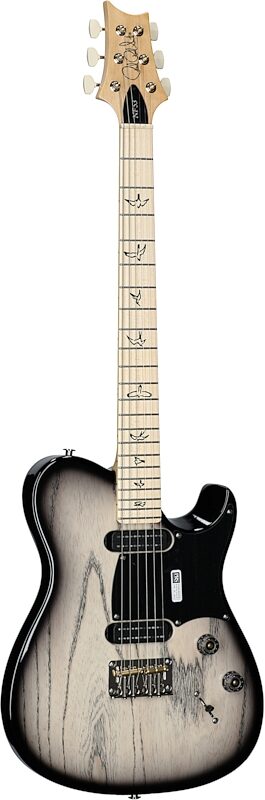open zoom image for PRS Paul Reed Smith NF 53 Electric Guitar (with Gig Bag), White Doghair Smokeburst, Serial Number 0389711, Body Left Front