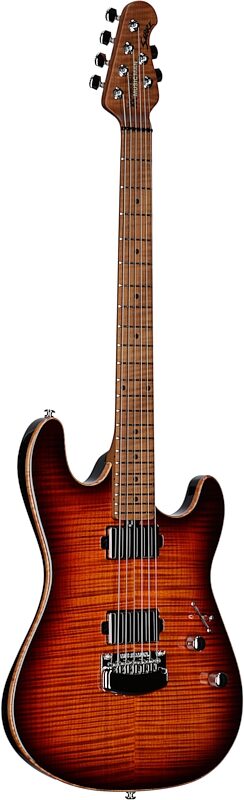 open zoom image for Ernie Ball Music Man Sabre HT Electric Guitar (with Case), Honey Bear, Maple Fretboard, Serial Number H07134, Body Left Front