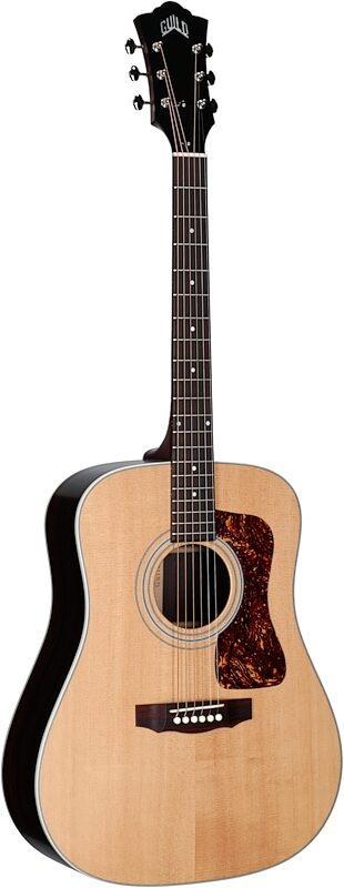 open zoom image for Guild D-50 Standard Dreadnought Acoustic Guitar, Natural, Serial Number C240652, Body Left Front
