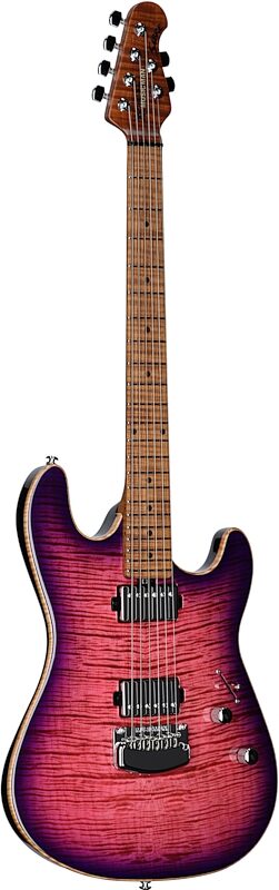 open zoom image for Ernie Ball Music Man Sabre Electric Guitar (with Case), Purple Lotus, Maple Fretboard, Serial Number H07163, Body Left Front