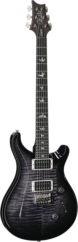 open zoom image for PRS Paul Reed Smith 2011 Custom 24 10-Top Electric Guitar with Case, Purple Mist Wraparound Smokeburst, Serial Number 0389653, Body Left Front