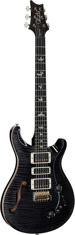 open zoom image for PRS Paul Reed Smith Special Semi-Hollow LTD 10-Top Electric Guitar (with Case), Gray Black, Serial Number 0378294, Body Left Front
