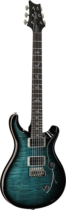 open zoom image for PRS Paul Reed Smith 40th Anniversary Custom 24 Limited Edition Electric Guitar (with Case), Sub Zero, Serial Number 0396189, Body Left Front