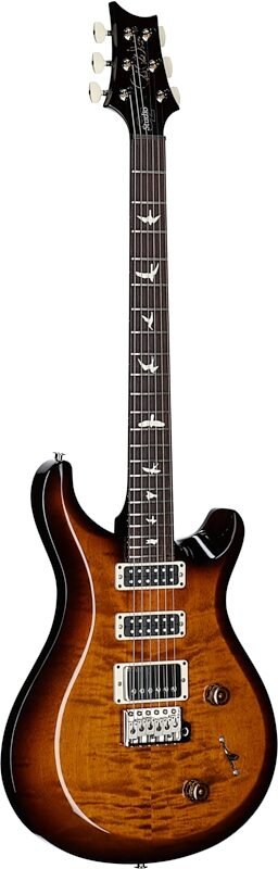 open zoom image for PRS Paul Reed Smith S2 Studio Electric Guitar, Black Amber, Serial Number S2080435, Body Left Front