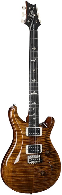 open zoom image for PRS Paul Reed Smith Custom 24 Electric Guitar (with Case), Black Gold, Serial Number 0405896, Body Left Front