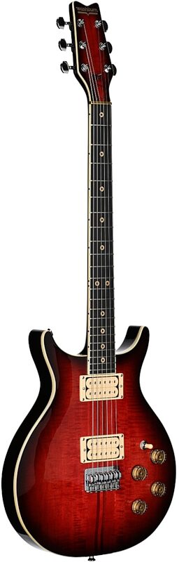 open zoom image for Washburn USA Hawk Electric Guitar, Vintage Sunburst, Serial Number 25060007, Body Left Front