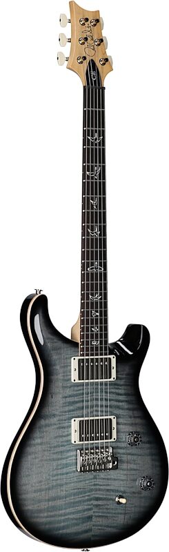 open zoom image for PRS Paul Reed Smith CE22 Limited Edition Electric Guitar (with Gig Bag), Faded Blue Smokeburst, Serial Number 0414769, Body Left Front
