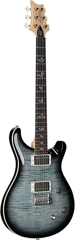 open zoom image for PRS Paul Reed Smith CE22 Limited Edition Electric Guitar (with Gig Bag), Faded Blue Smokeburst, Serial Number 0413912, Body Left Front