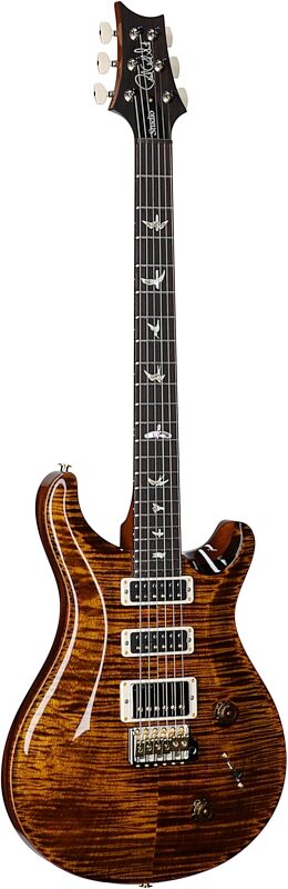 open zoom image for PRS Paul Reed Smith Studio 10-Top Electric Guitar (with Case), Black Gold, Serial Number 0407567, Body Left Front