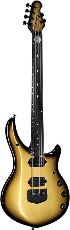 open zoom image for Ernie Ball Music Man Majesty 6 Electric Guitar (with Mono Gig Bag), Gold Eclipse, Serial Number M08758, Body Left Front