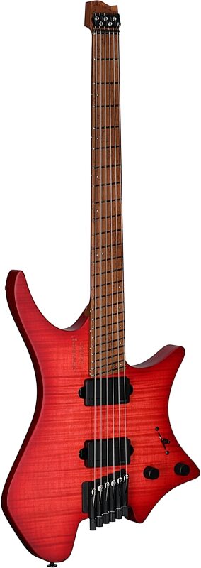 open zoom image for Strandberg Boden Original Series N2.6 Electric Guitar (with Gig Bag), Sunset Coral Burst Satin, Serial Number C2506744, Body Left Front