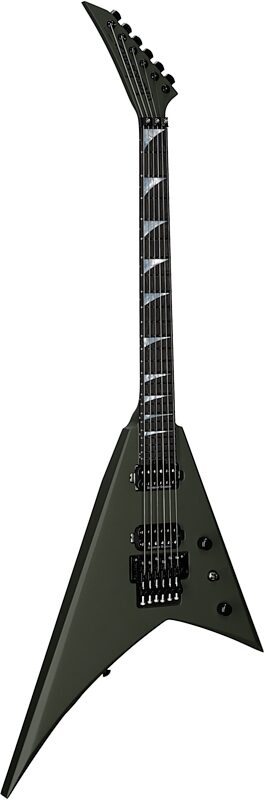 open zoom image for Jackson American Series RR24 Electric Guitar, with Ebony Fingerboard (and Case), Army Drab, Serial Number JAS2501446, Body Left Front
