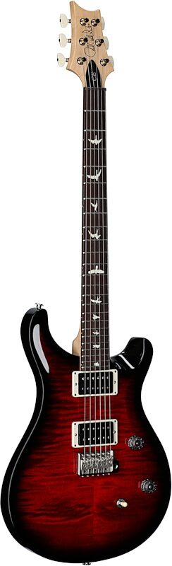 open zoom image for PRS Paul Reed Smith CE24 Electric Guitar (with Gig Bag), Fire Red Wraparound Smokeburst, Serial Number 0408692, Body Left Front