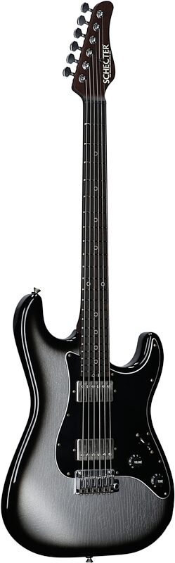 open zoom image for Schecter Nick Johnston Traditional USA HH Electric Guitar (with Case), Atomic Mercury, Serial Number 25-07002, Body Left Front