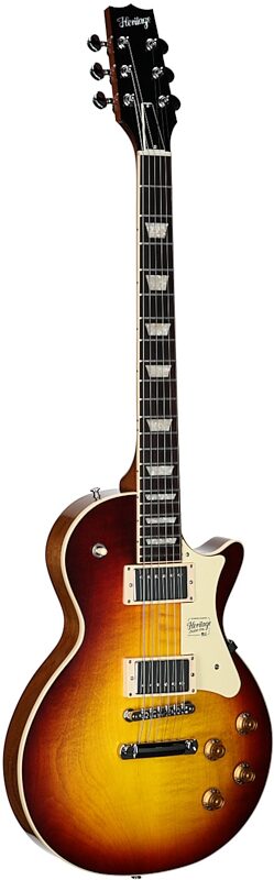 open zoom image for Heritage Standard II Collection H-150 Electric Guitar (with Case), Bourbon Burst, Serial Number 1251170, Body Left Front